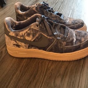 Nike Blue Velvet Air Force 1’s 5